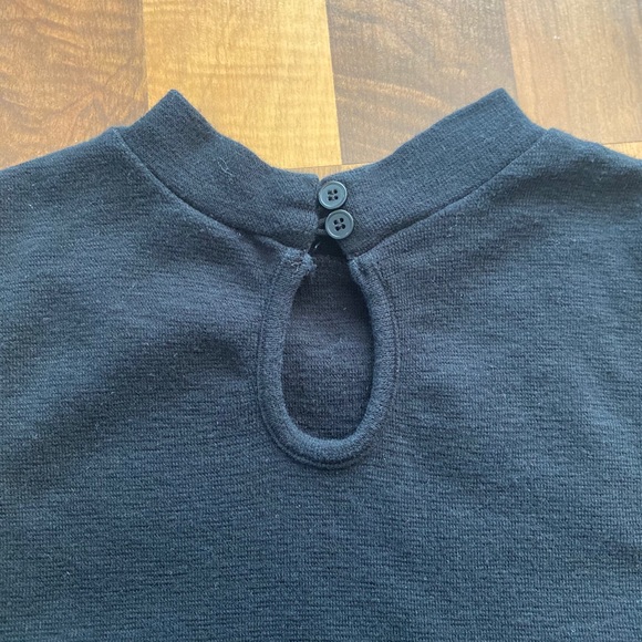 Black mock neck shirt - Picture 4 of 6
